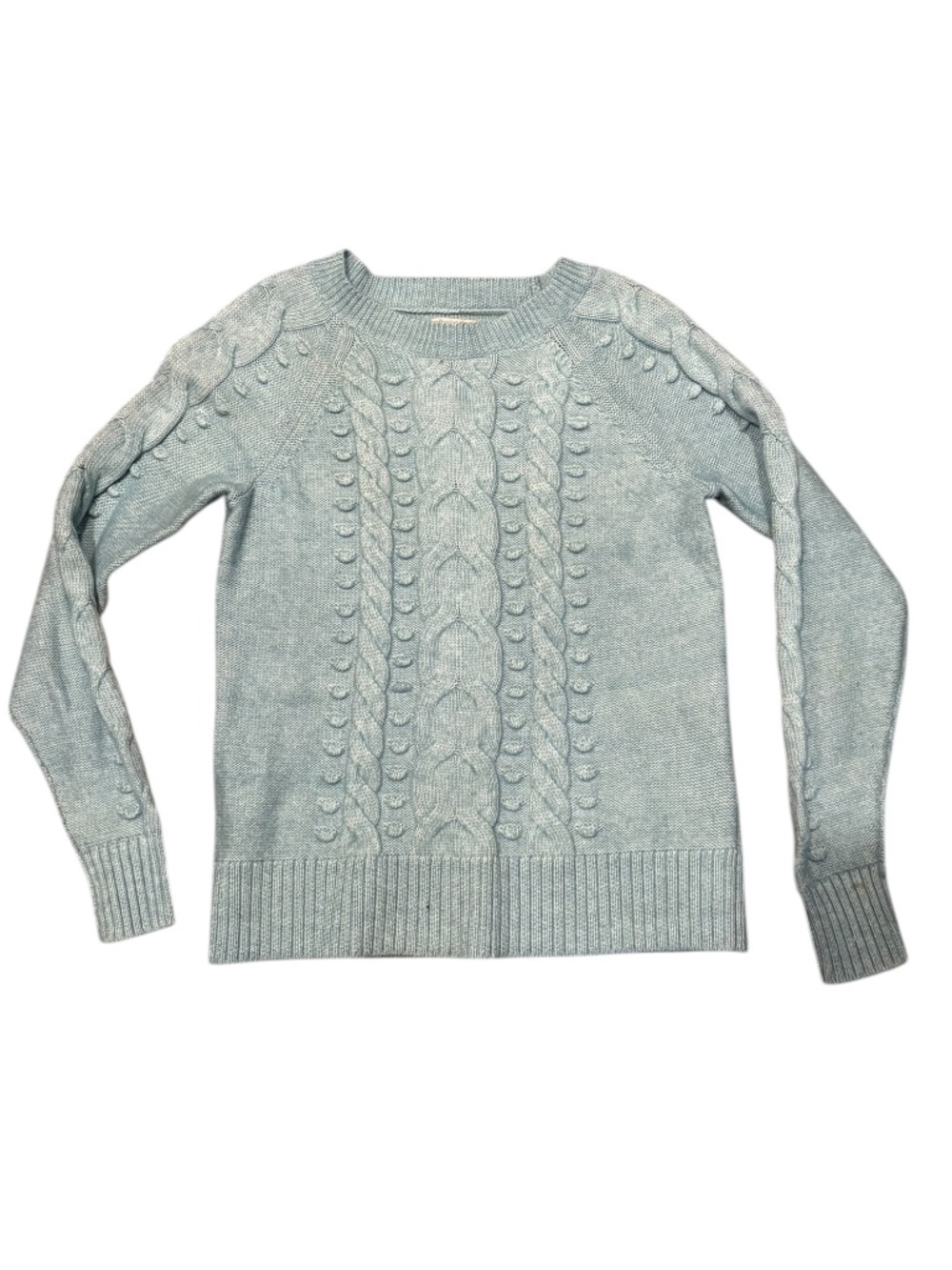 Loft by Ann Taylor blue wool blend sweater xxsp new NWT